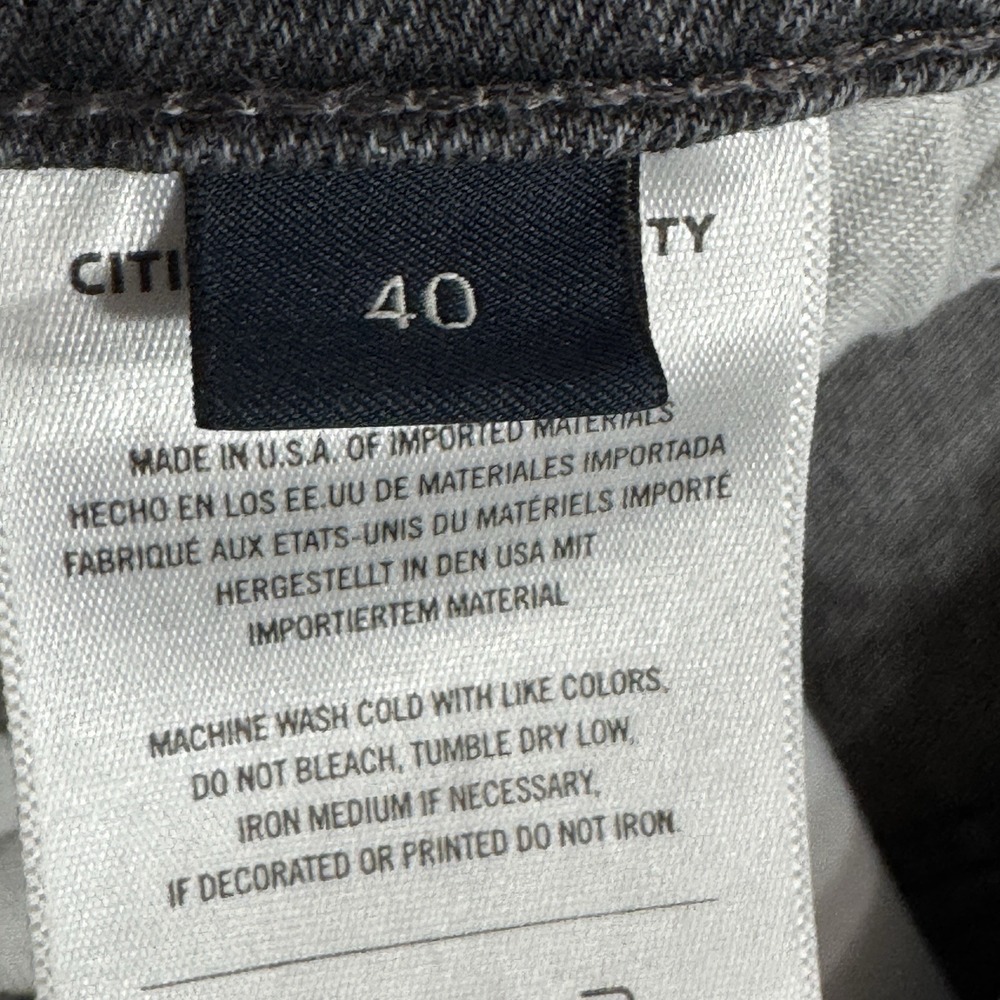 Citizens of Humanity Jean Mens Gage 40 x32 COH Classic Athletic Fit Stretch Gray - Picture 10 of 15
